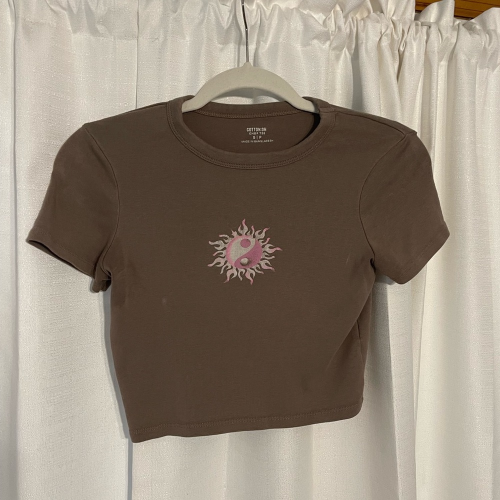 Cotton On Cropped Tee